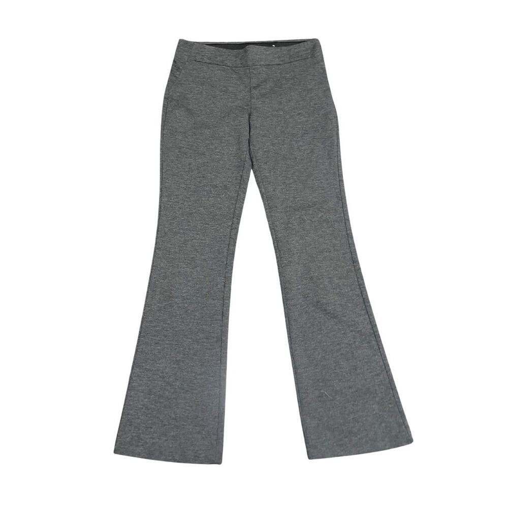 Simply Vera Gray Bootcut Flare Leg Pull on Pants SZ Small Office Comfort Casual